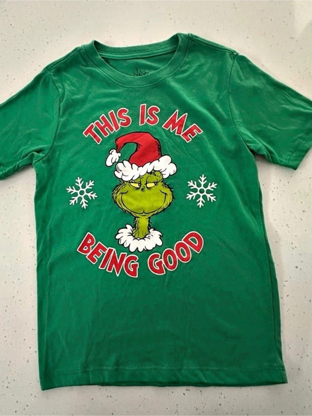 The Grinch Dr. Seuss The Grinch This Is Me Being Good Graphic T-Shirt This Is Me